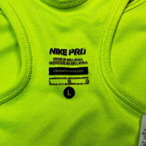 NikePro Dri-Fit Women’s Sports Bra Size Large - Picture 8 of 9